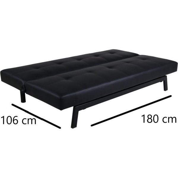 Sleep sovesofa - Grå (Fløyel) Sleep sovesofa - Grå (Fløyel)