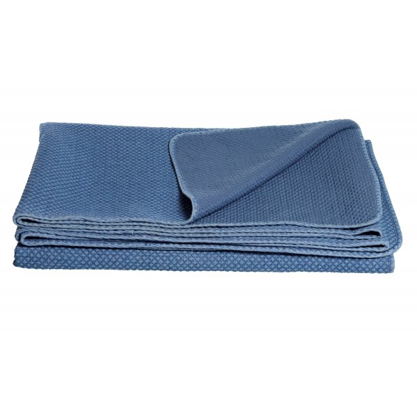 Sengeteppe XL 270x270cm - Denim