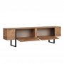 TV-stativ Orost 180 cm - Atlantic Pine/svart