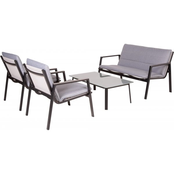 Avian loungegruppe - Svart + Flekkfjerner for møbler Avian loungegruppe - Svart + Flekkfjerner for møbler