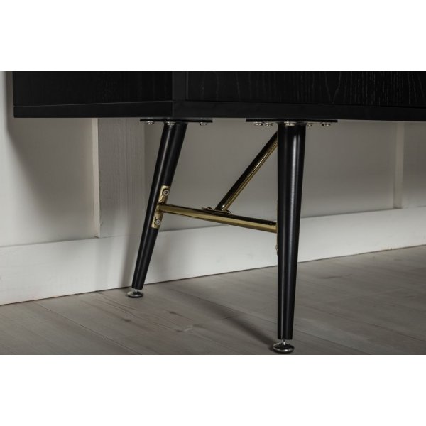 Ansmark sideboard - Svart/messing Ansmark sideboard - Svart/messing