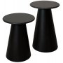 Lance lampebord H58,5 cm - Marmor (Svart) / Metall