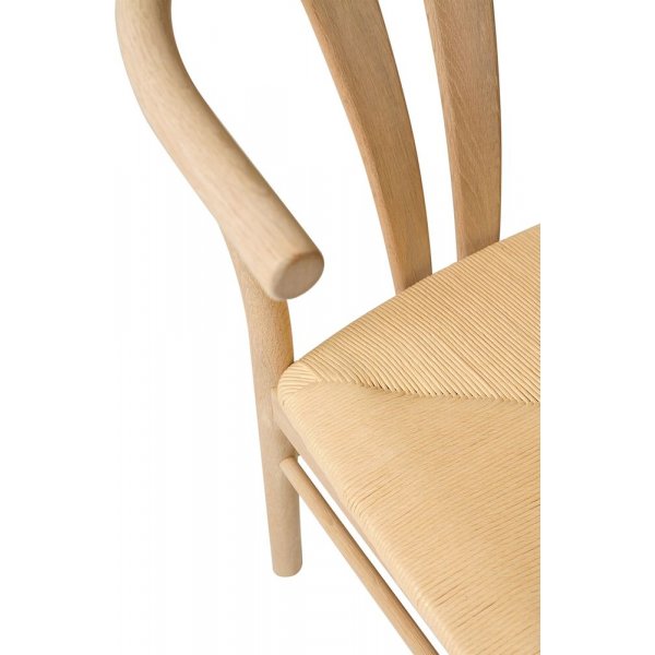 Torvald spisestol - Hvitpigmentert oljet eik Torvald spisestol - Hvitpigmentert oljet eik