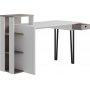 Loyd skrivebord - Hvit/lys mokka