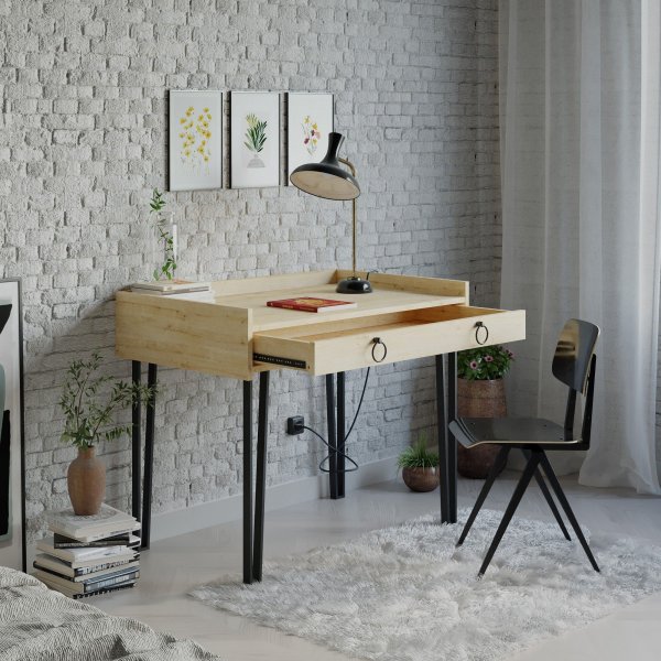 Sponge skrivebord - Eik Sponge skrivebord - Eik