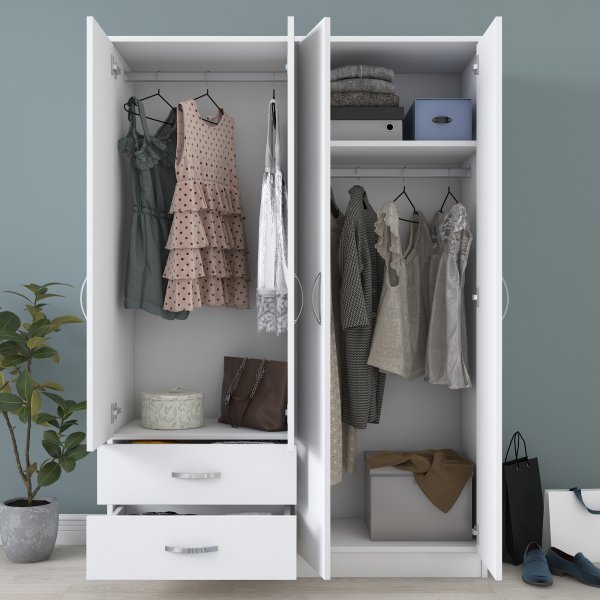 Baderomsgarderobe 1 - Hvit