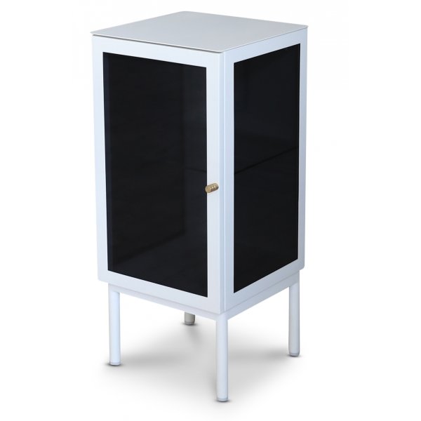 Revel nattbordskap - Messing/hvit Revel nattbordskap - Messing/hvit