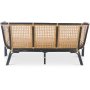 Marbella sofa - Rotting/svart