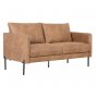 Kingsley 2,5-seter sofa - Cognac (kolr) + Flekkfjerner for mbler