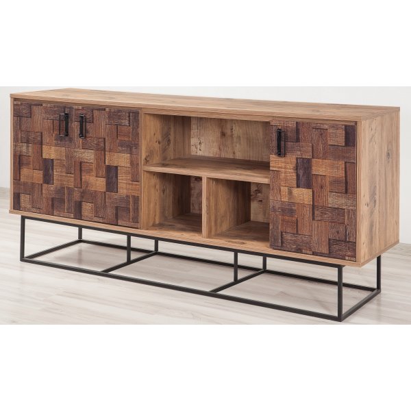 Quantum Medula skjenk - Furu/sort/mnster