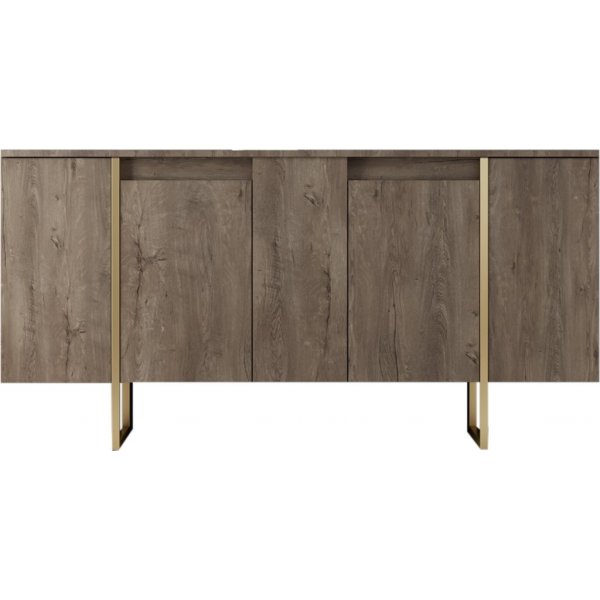 Lux skjenk Valnøtt/gull Lux skjenk Valnøtt/gull