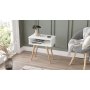 Victoria sidebord - Hvit