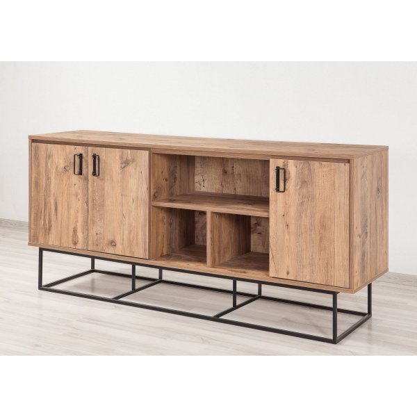 Quantum Medula skjenk - Furu/svart