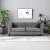 Chesterfield Royal 3-seters sofa - Gr flyel + Tekstilrens for mbler