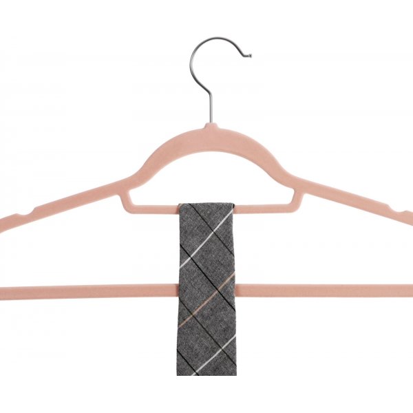 Kleshenger, fløyel, 45 cm, 50-pakning - Rosa Kleshenger, fløyel, 45 cm, 50-pakning - Rosa