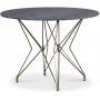 Zoo spisebord 105 cm - Messing / Gr Marmor