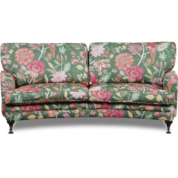 Howard Spirit buet 3-seters sofa i blomsterstoff - Eden Parrot Green Howard Spirit buet 3-seters sofa i blomsterstoff - Eden Parrot Green