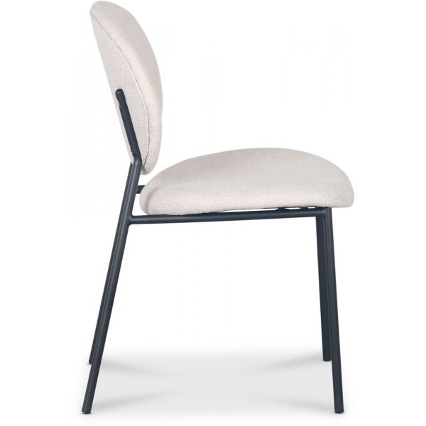 Tofta stol - Beige stoff / svart Tofta stol - Beige stoff / svart