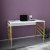 Josephine skrivebord 120 x 60 cm - Gull/hvit