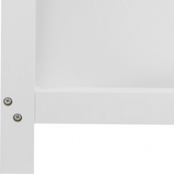 Wally stigehylle 130 cm - Hvit