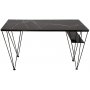 Cube Skrivebord - Glass/svart