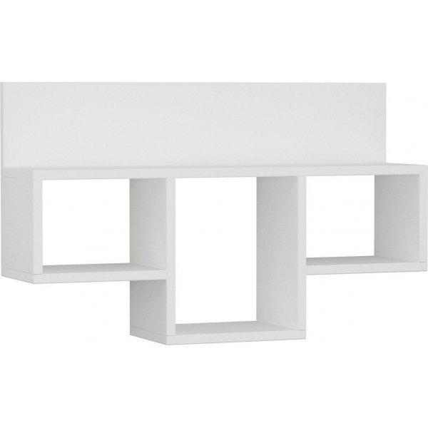Tran vegghylle - Hvit Tran vegghylle - Hvit
