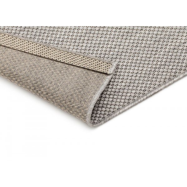 Flatvevd teppe Eleanora - Grå Flatvevd teppe Eleanora - Grå