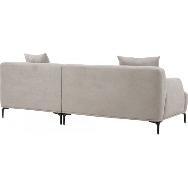 Viskan divan sofa - Sort/Lys grå Viskan divan sofa - Sort/Lys grå