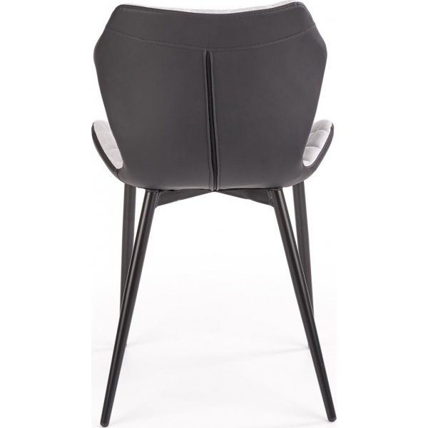 Cadeira spisestuestol 389 - Lys grå/svart Cadeira spisestuestol 389 - Lys grå/svart