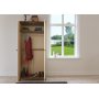 Richmond garderobe med 2 drer - Brun/kremhvit