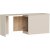 Newra skrivebord 180 x 47 cm - Furu/beige