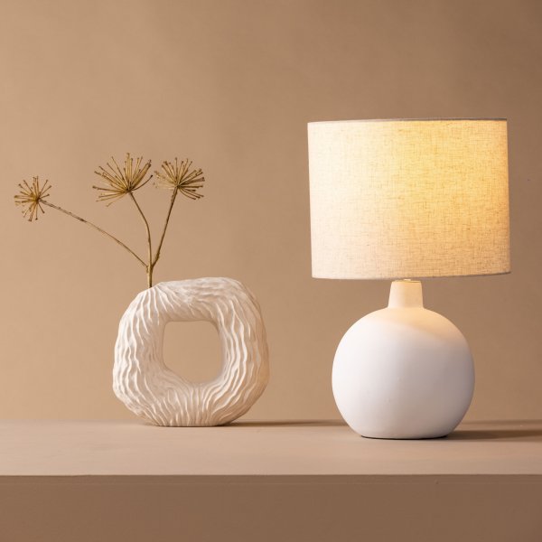 Torcello bordlampe - Beige