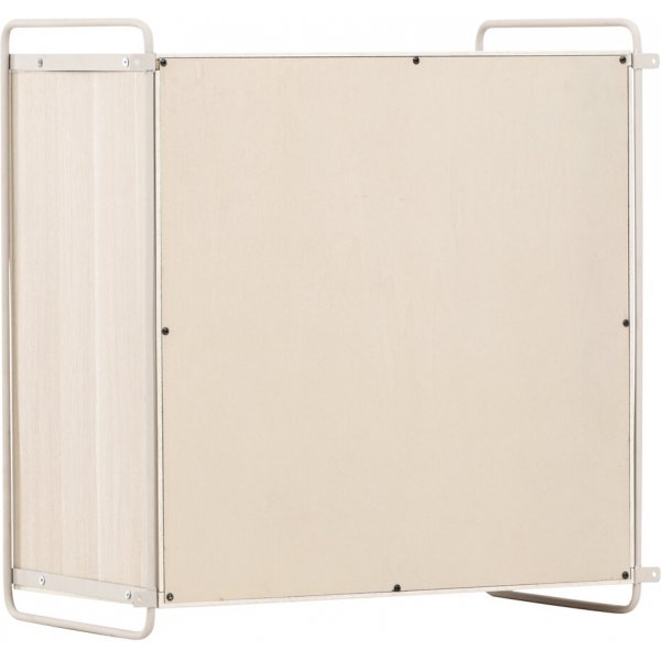 Paris overskap 68 x 60 cm - Beige/Whitewash