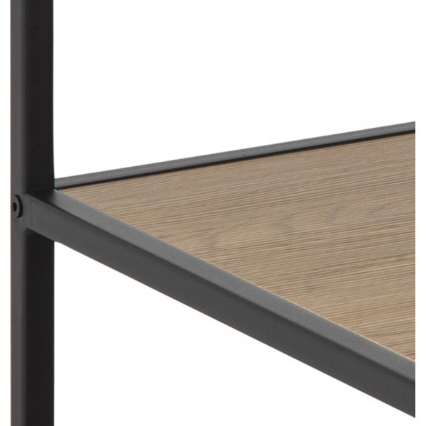 Seaford salongbord 80 cm - Eik/sort Seaford salongbord 80 cm - Eik/sort