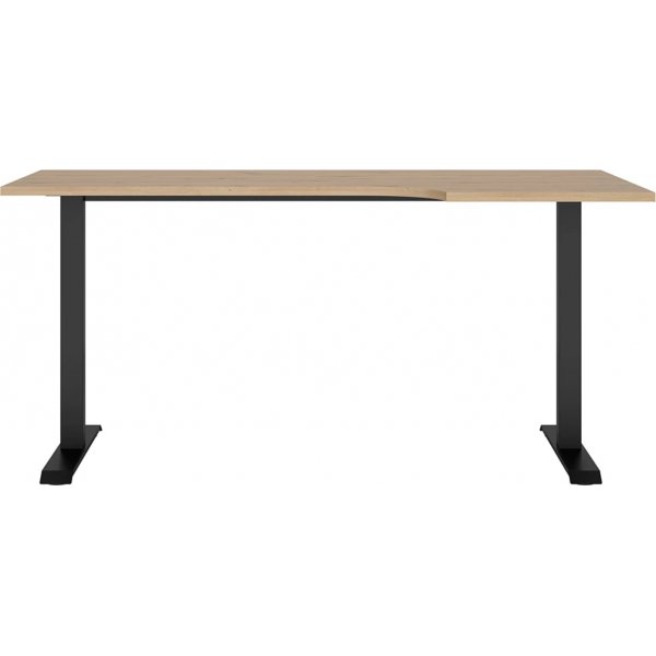 Space skrivebord h�yre 160 x 90 cm - Eik