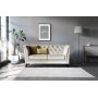 Milton Chesterfield 2-seter - Beige flyel