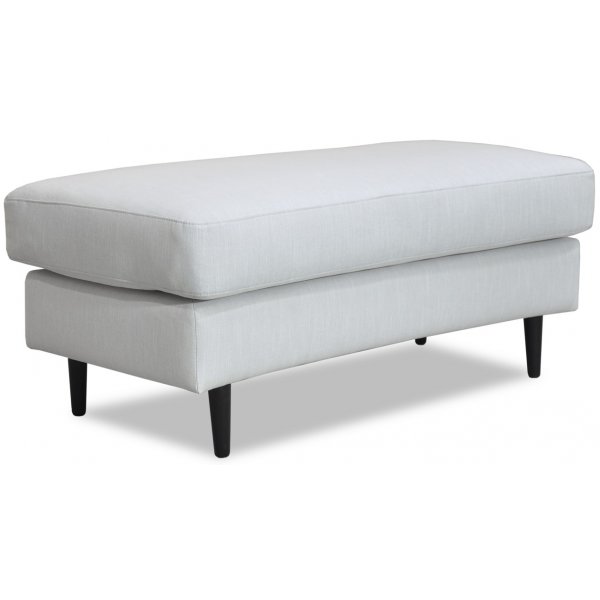 Gotland byd fotskammel - Off-white lin