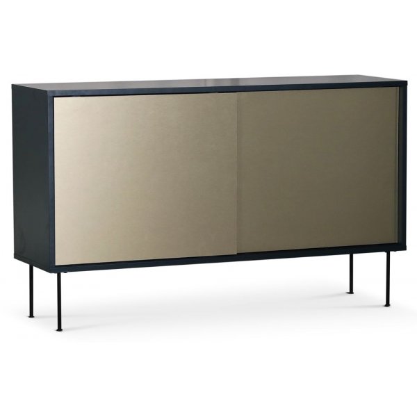 Volum skjenk 132 cm - Gråblå/messing Volum skjenk 132 cm - Gråblå/messing