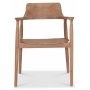 Caraca karmstol i teak