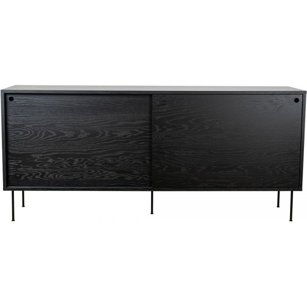 Volume sidebord 178 cm - Svartbeiset