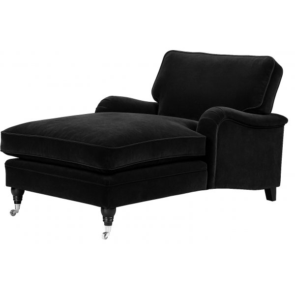 Divanlenestol Howard Luxor - Svart