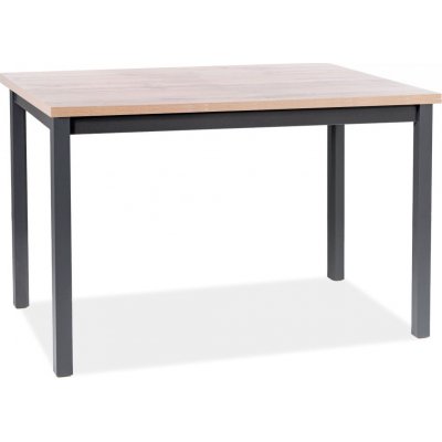 Adam spisebord, 120 cm - Wotan eik/svart