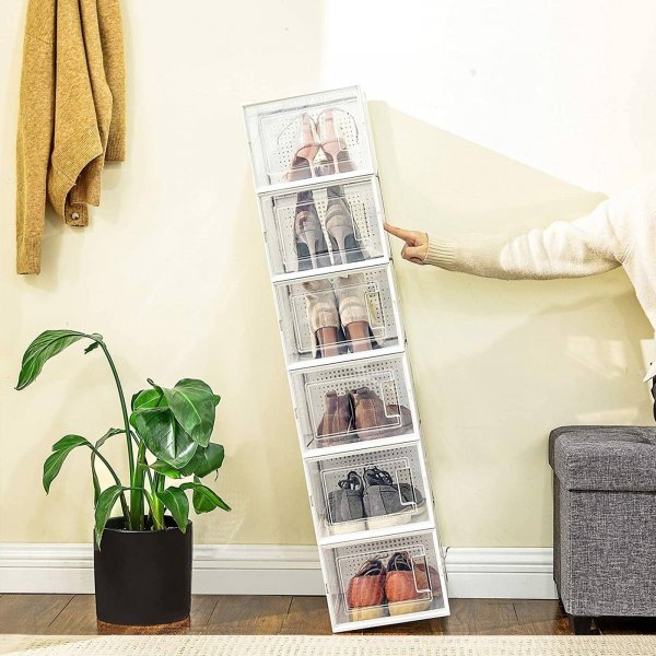 Linton oppbevaringsboks 35x25 cm 18-pakning - Gjennomsiktig