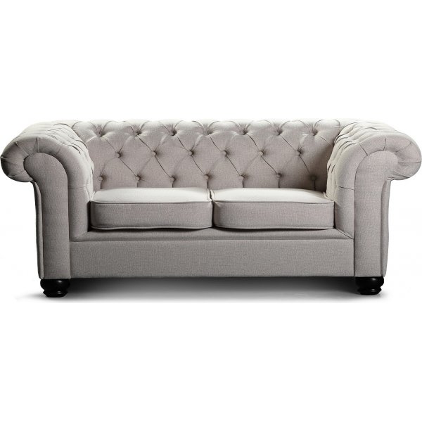 Chesterfield York 3-seters sofa - Valgfritt stoff