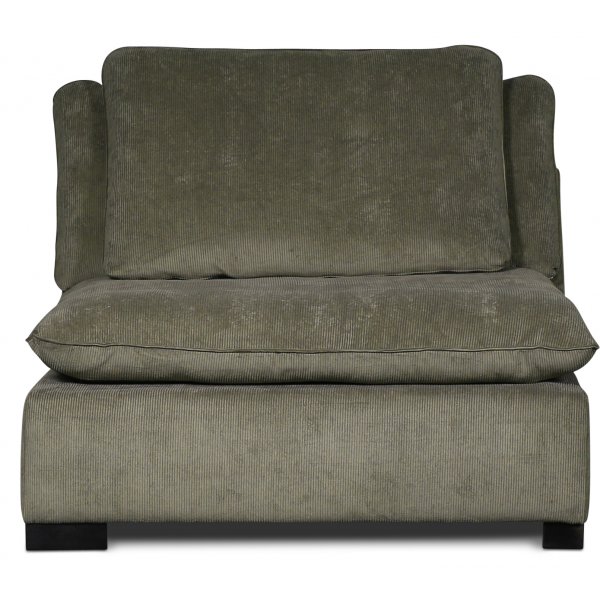 Lenestol Gabby XL - Gr�nnbrun kordfl�yel