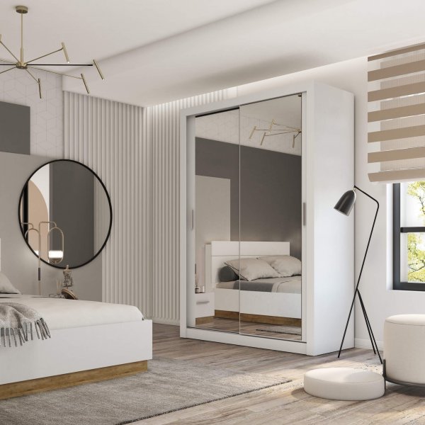 Einar garderobe 17 - Hvit