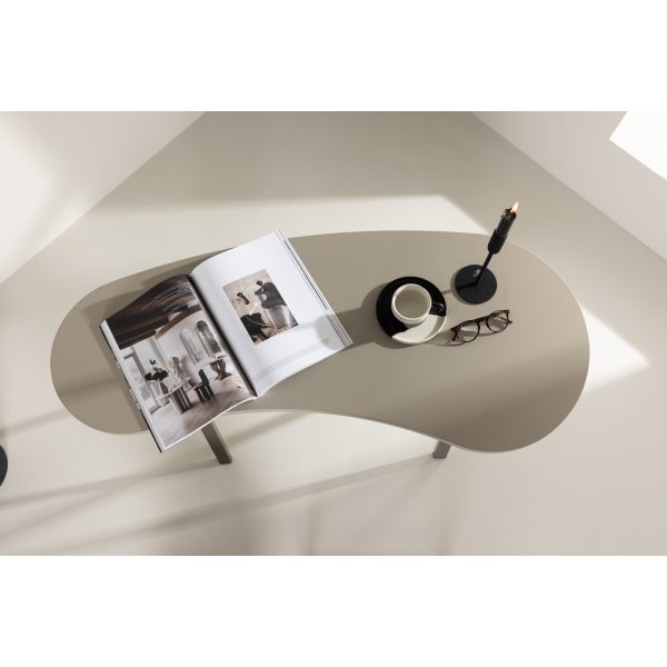 Holmestrand skrivebord 115 x 50 cm - Beige/Brun