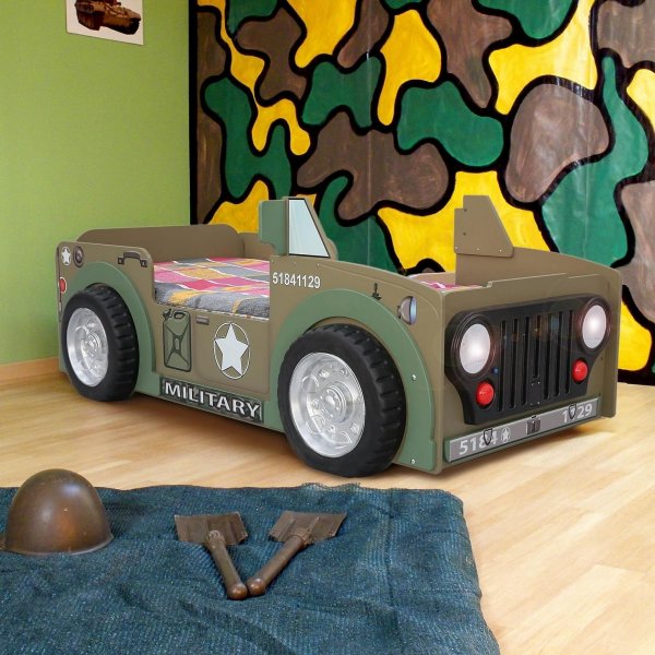 Jeep Allan barneseng - 90x190 cm Jeep Allan barneseng - 90x190 cm