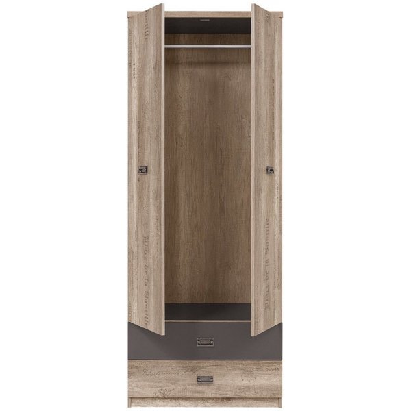 Wash garderobe - Eik Wash garderobe - Eik