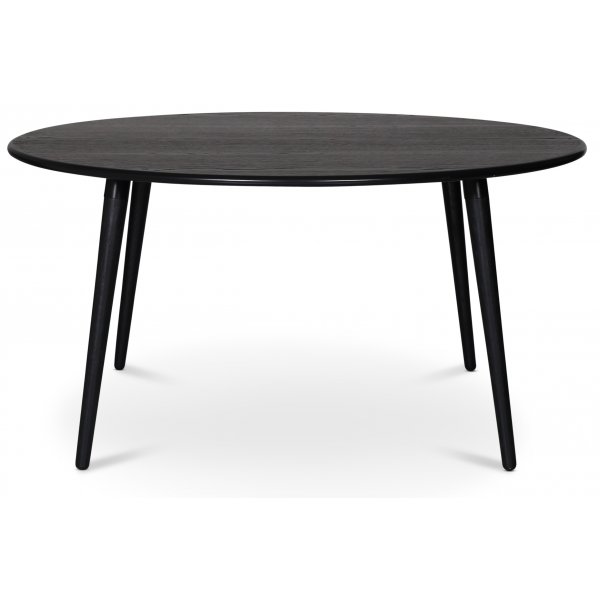 Tore spisebord 150 cm - Svart eikefiner + Møbelføtter Tore spisebord 150 cm - Svart eikefiner + Møbelføtter